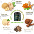 5in1 Ginger Supplement 7550mg with Ceylon Cinnamon, Turmeric Curcumin Root, Garlic Bulb & Black Pepper - Support Digestion, Immune & Heart Health ...