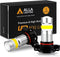 Alla Lighting 2800lm PSX24W 2504 LED Fog Light Bulbs 3000K Amber Yellow Xtreme Super Bright COB-72 SMD 12V122766...