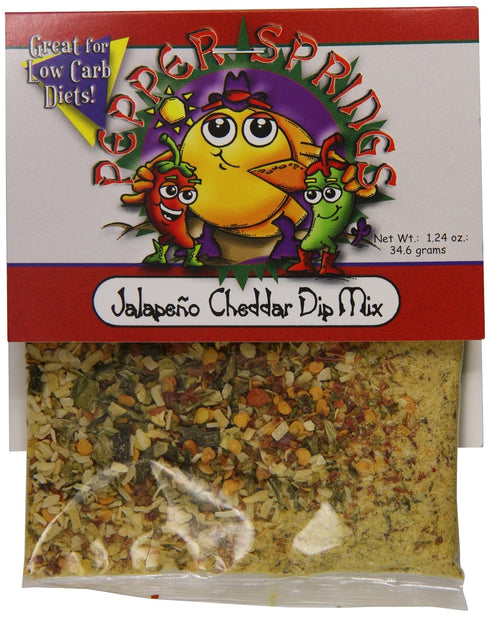 Carmie's Kitchen Jalapeno Cheddar Dip Mix, 1.24 Ounce...