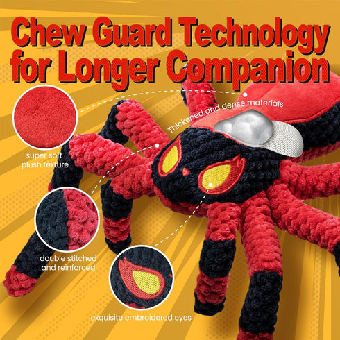 LEGEND SANDY Dog Toys for Aggressive Chewers, Large Dog Toys to Keep Them Busy, Interactive Dog Toys, Squeaky Dog Toys, Tug of War Dog Toy, Crinkl...