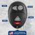 KeylessOption Keyless Entry Remote Control Car Key Fob Replacement for L2C0007T...