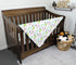 Top Tots Baby Blanket - Green Grey Cactus...