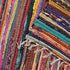 Marubhumi Reversible Area Runner Chindi Rug for Bedroom, Living Room, Kitchen, or Laundry Room 100% Recycled Cotton (20"x 32") - Unique Multi Colo...