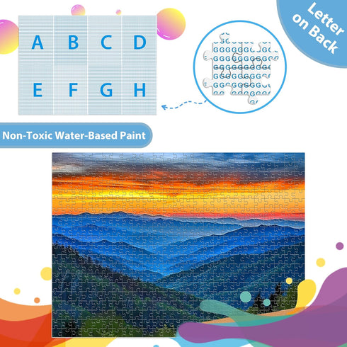 Jigsaw Puzzles 500 Pieces for Adults Puzzle Landscape Challenging Puzzle for Kids Teens Elderly Natural Scene Hard Puzzles Great Gift for Boys Gir...