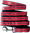 MLB PET Leash, Large, Washington Nationals Dog Leash, Baseball Team Leash for Dogs & Cats. A Shiny & Colorful Dog & Cat Leash with Emboridered Tea...