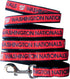 MLB PET Leash, Large, Washington Nationals Dog Leash, Baseball Team Leash for Dogs & Cats. A Shiny & Colorful Dog & Cat Leash with Emboridered Tea...
