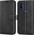 Moto G Pure Phone Case Wallet Black, Motorola Moto G Pure Leather Flip Case with Card Holder Kickstand Magnetic Closure Slim Phone Case Cover for ...