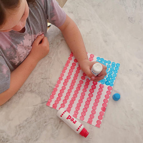 Do A Dot Art! Set of 4 Pack Rainbow Washable Dot Paint Markers for Kids and Toddlers, The Original Dot Marker...
