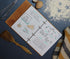 A5 Wooden Blank Recipe Book to Write in (7.5 x 6 inch) - Cook Book with 80 Sheets for Handwritten Recipes - Hardcover Family Kitchen Journal and R...