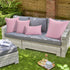 OTOSTAR Outdoor Waterproof Throw Pillow Covers Garden Decorative Cushion Case Pillow Covers Square Outdoor Pillowcases Patio Pillows for Couch Sof...