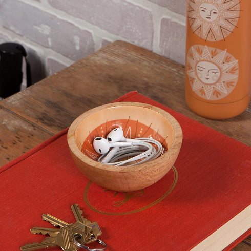Danica Studio Soleil Mango Wood Mini Bowl, 4 inches DIA...