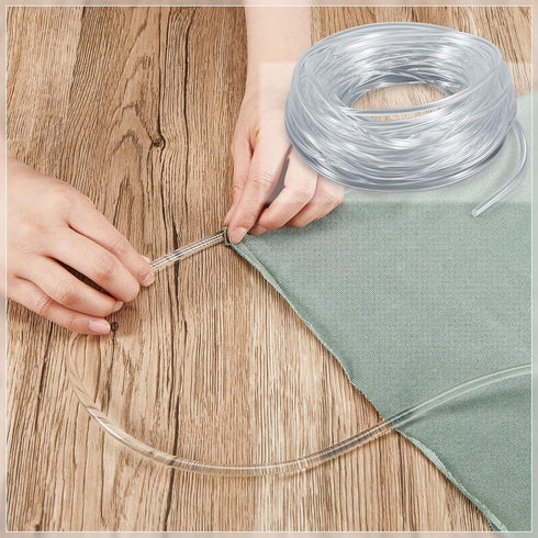 Vinyl Sling Chair Spline Outdoor Patio Chair Spline Long Solid Replacement Awning Cord Replacement Fabric Sling Chair Spline Replacement for Outdo...