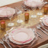 SILVER SPOONS Fancy Disposable Dessert Plates (10 PC) Heavy Duty Plastic Plates, Rose Gold Party Supplies for Baby Showers, celebrations & Events,...