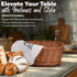 Large Handmade Wicker Bread Basket for Serving Set – 12 inch Sourdough Bread and Pastries Basket with Removable Liner and Cover Bread Storage Cont...