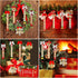 284 Pieces Christmas Ornaments DIY Christmas Tree Ornaments Christmas Arts and Crafts for Kids Adult Xmas Decorations Supplies...