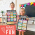 Hadley Designs 12 Chalkboard Parts of Speech Posters for Elementary Posters for Language Arts - Grammar Posters for Classroom Elementary Classroom...