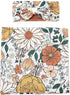 Galabloomer Newborn Receiving Blanket Headband Set Baby Flower Swaddle (caramd)...