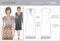 Style Arc Sewing Pattern - Slip on Suzie Dress (Sizes 18-30)...