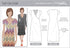 Style Arc Sewing Pattern - Slip on Suzie Dress (Sizes 18-30)...