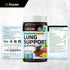 BIO KRAUTER Lung Detox Gummies - 60 Vegan Chews - Lung Cleanse Supplement w/Vitamin C & Mullein Leaf Blend - Respiratory Support...