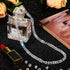 400 Pcs Crystal Cube Beads 6 mm Clear Crystal Square Glass Beads for Necklace Bracelet DIY Jewelry Crafts Making Supplies (AB Color)...