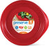 Preserve Everyday 9.5 Inch Plates, Set of 4, Pepper Red...