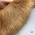 Furryvalley Faux Fur Trim Raccon Fox Fur Ribbon Craft Furry Stripe for Slippers Slides Fringe 2 Yards (Coffee)...