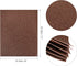 uxcell Brown Shiny EVA Foam Sheets 11 x 8 Inch 2mm Thick for Crafts DIY Projects 12 Pcs...
