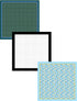 BELLUNO Pocket Square 6 pcs with 3 Folds Holders, Penetrating Printed Handkerchiefs Set for Men...