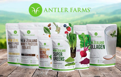Antler Farms - 100% Pure Wild Caught New Zealand Fish Oil from Deep Ocean, Cold Water Fish, 120 Softgels - Clean, Fresh Omega-3 EPA + DHA Suppleme...