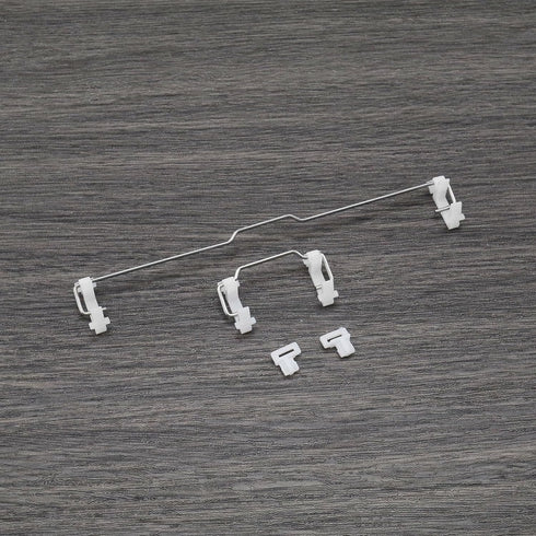 Stabilizers with Raised Wire 1 x 6.25u and 4 x 2u PCB Screw-in Stabilizers Compatible with GH60 87 Tenkeyless Keyboard/MX Mechanical Keyboard Sate...