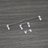 Stabilizers with Raised Wire 1 x 6.25u and 4 x 2u PCB Screw-in Stabilizers Compatible with GH60 87 Tenkeyless Keyboard/MX Mechanical Keyboard Sate...