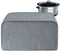BAGSPRITE Slow Cooker Cover For Crock Pot and Hamilton Beach 6-8 qt Slow Cooker, Oval Crokpot Cover Dust Cover, Appliance covers Grey...
