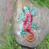 Tuokiuhn Metal Outdoor Red Gecko Wall Decor Lizard Garden Decoration Outdoor Fence Yard Wall Art Country Farmhouse Decor 13.5 * 7.5Inch...