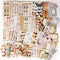 200 Pieces Vintage Scrapbook Supplies Pack for Junk Journal Planners DIY Paper Stickers Vintage Ephemera Pack Decoupage for Art Journaling Bullet ...
