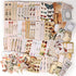 200 Pieces Vintage Scrapbook Supplies Pack for Junk Journal Planners DIY Paper Stickers Vintage Ephemera Pack Decoupage for Art Journaling Bullet ...