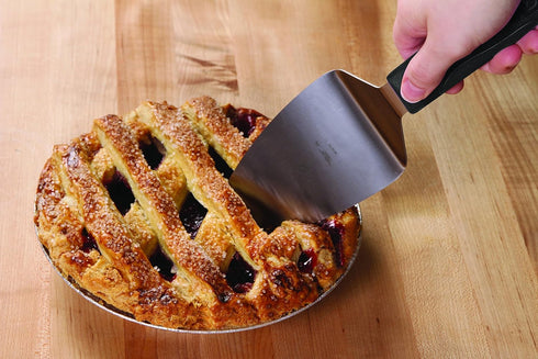 Mercer Culinary Millennia Pie Knife/Server, 5 Inch x 3 Inch Blade, Black Handle...