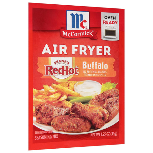 McCormick Air Fryer Buffalo Seasoning Mix, 1.25 oz (Pack of 12)...