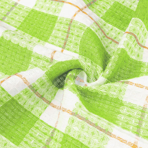 uxcell Kitchen Dish Cloths for Washing Cleaning 14" x 16" Absorbent Dish Rags Drying Dish Towels 10 Pack Green...