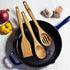 3 Piece Acacia Wood Kitchen Utensils Set, Wooden Cooking Utensils Set...