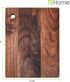 Walnut Wood Cutting Board and Charcuterie Board, 8" x 6-3/8"...