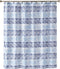 SKL Home by Saturday Knight Ltd. Kali Diamond Shower Curtain, Blue...