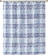 SKL Home by Saturday Knight Ltd. Kali Diamond Shower Curtain, Blue...