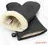 AVACRAFT Oven Mitts Pair, Flexible, 100% Cotton with Unique Heat Resistant Food Grade Silicone, Thick Terry Cloth Interior, 500 F Heat Resistant (...