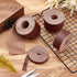 GORGECRAFT Brown Leather Strap Strip 0.5 Inch Wide 79 Inch Long Lychee Pattern Leather Belt Strips Wrap Single Sided Flat Cord for DIY Crafts Clot...
