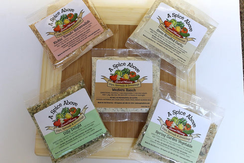 A Spice Above Variety Pack of 5 Dips...