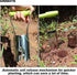 GREBSTK Sturdy Stainless Steel Gardening Bulb Transplanter Tool with Depth Mark and Soil Release Handle for Planting Bulbs...