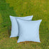 NiNi ALL Outdoor Waterproof Throw Pillow Covers Set of 2 Decorative Farmhouse Garden Pillowcase Solid Cushion Cases for Patio Tent Couch 18x18 inc...