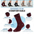 Merino Wool Socks -Wool Sock,Hiking Socks For Women, Crew Socks for Women...