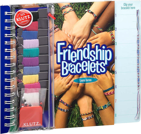 Klutz Friendship Bracelets Craft Kit Multicolored, 10.5" Length x 0.69" Width x 9" Height...